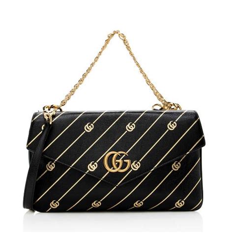 gucci thiara medium leather double shoulder bag|Gucci Calfskin Diagonal GG Medium Thiara Double Envelope .